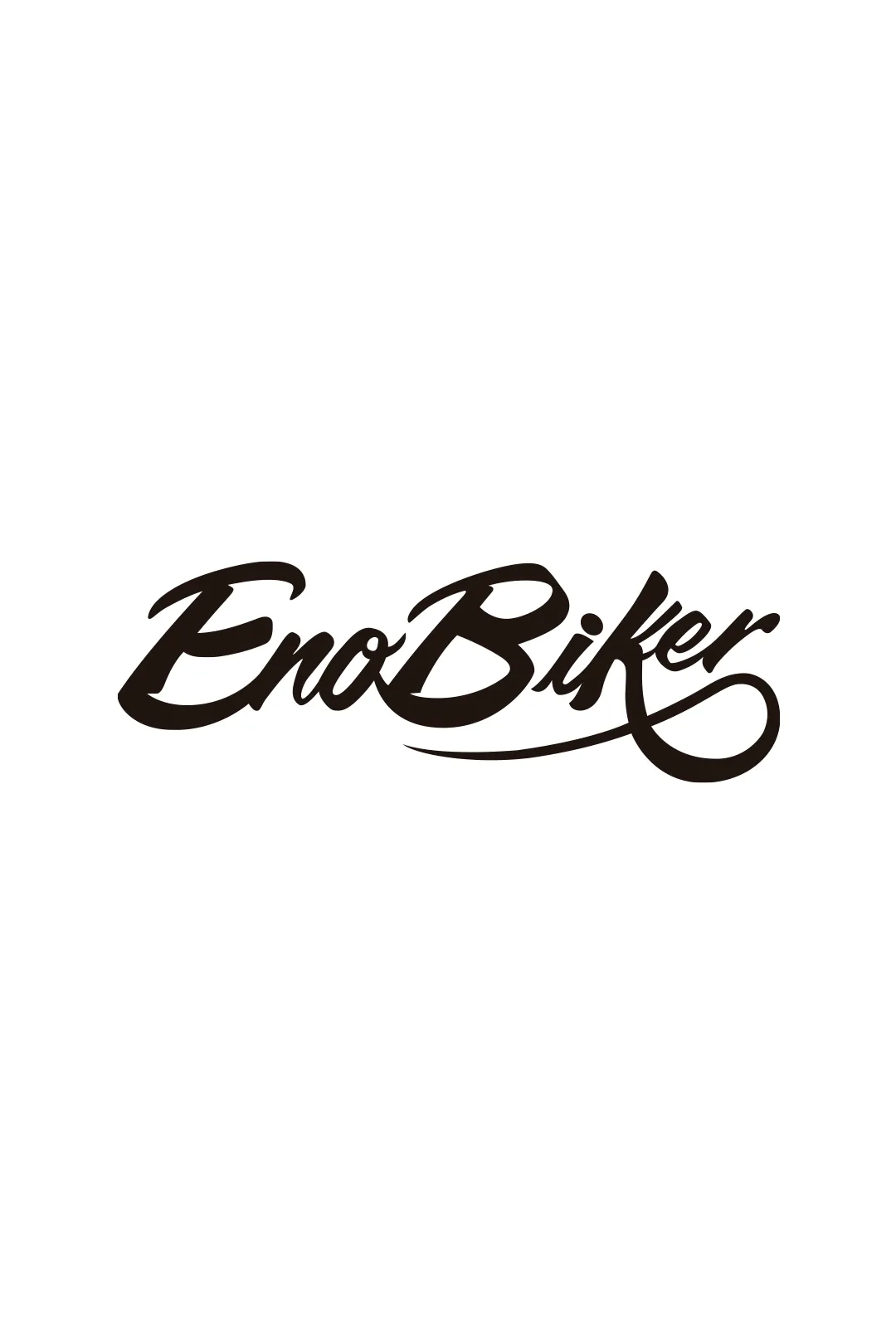 Logotipo original de EnoBiker Wines antes del rediseño