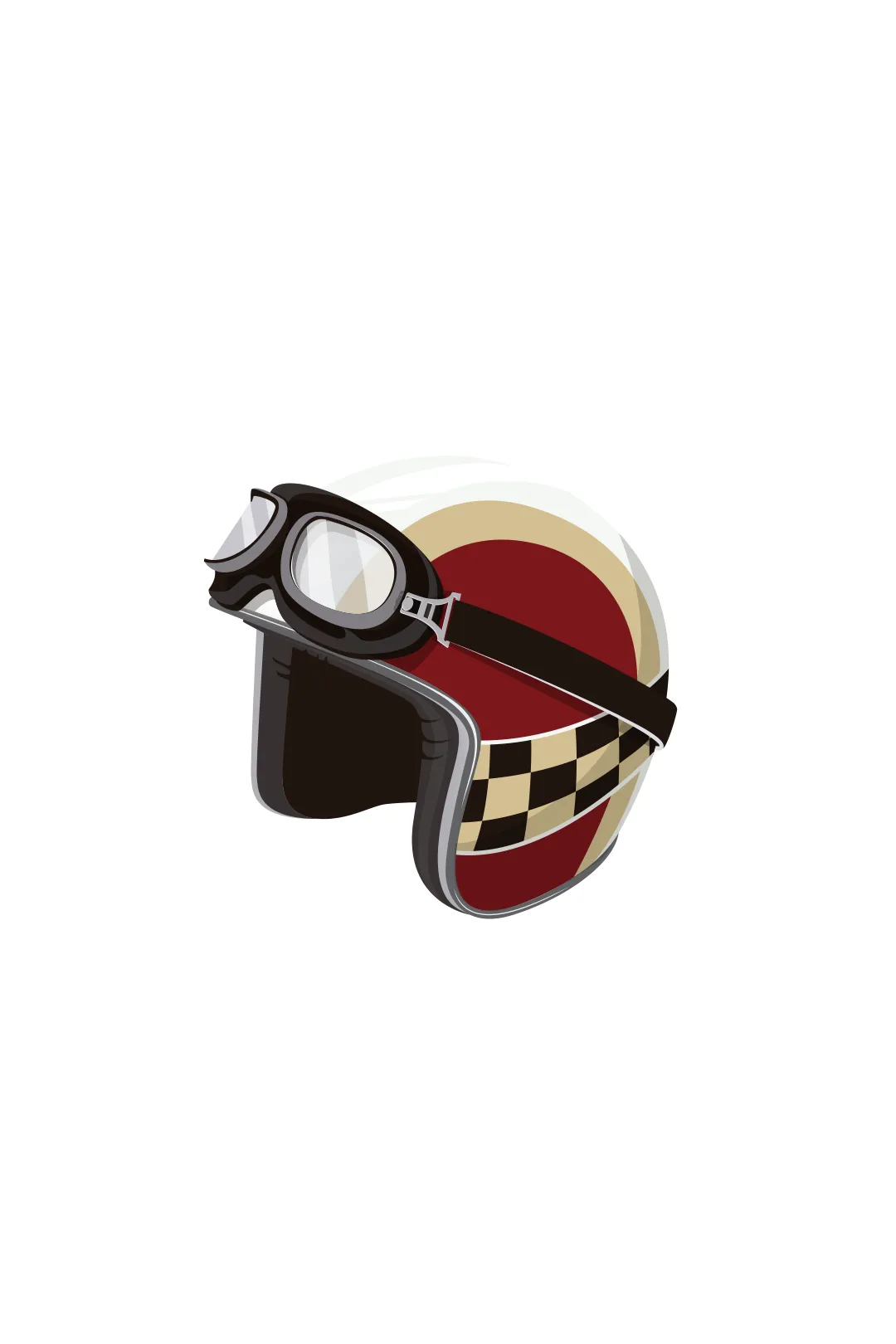 Símbolo del casco rediseñado para EnoBiker Wines con mayor fuerza visual y definición