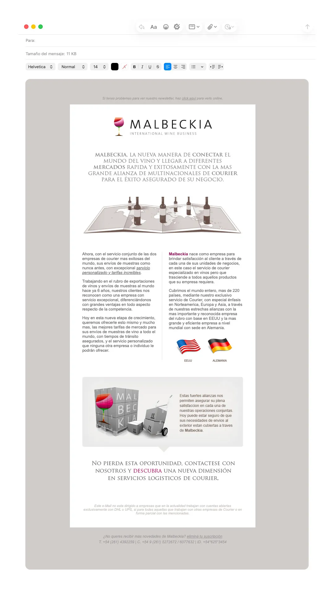 Newsletter Malbeckia