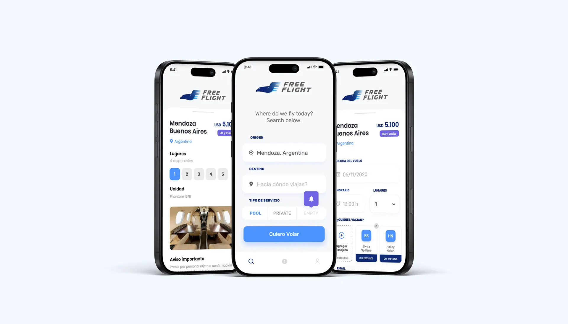Progresive Web App Free Flight