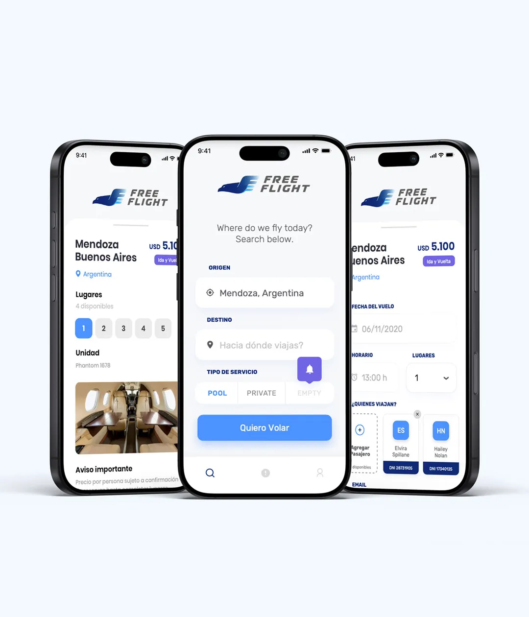 Progresive Web App Free Flight