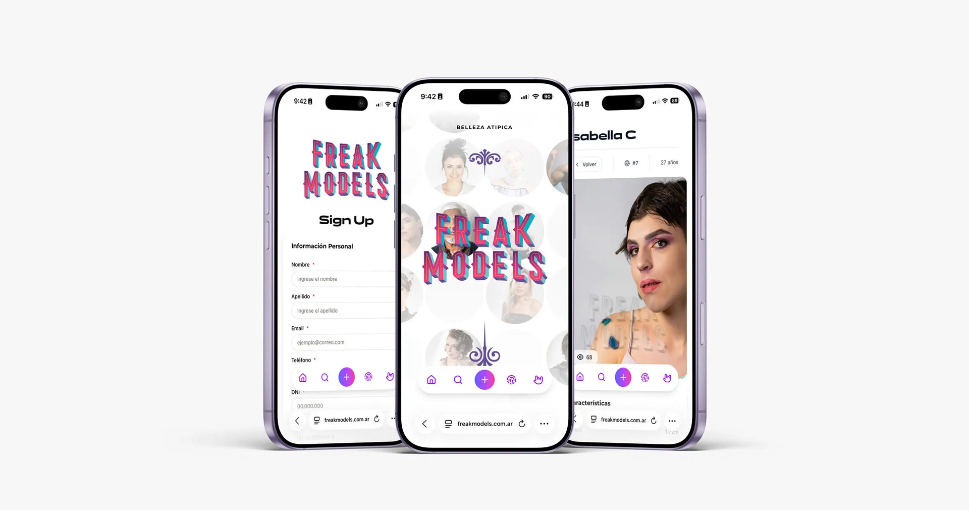 Web App Freak Models