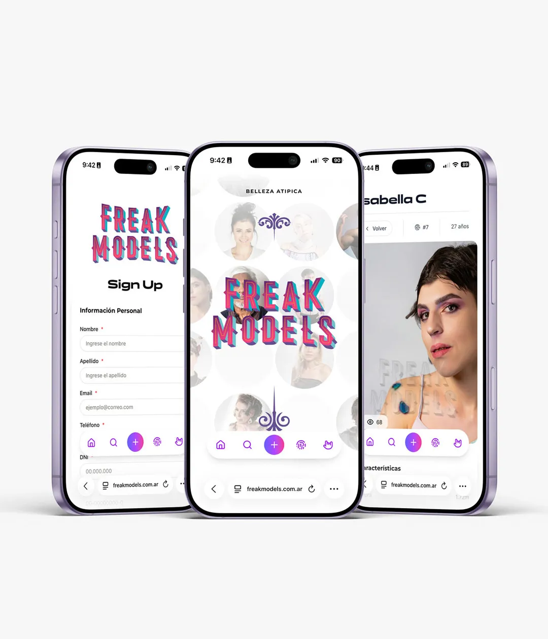 Web App Freak Models