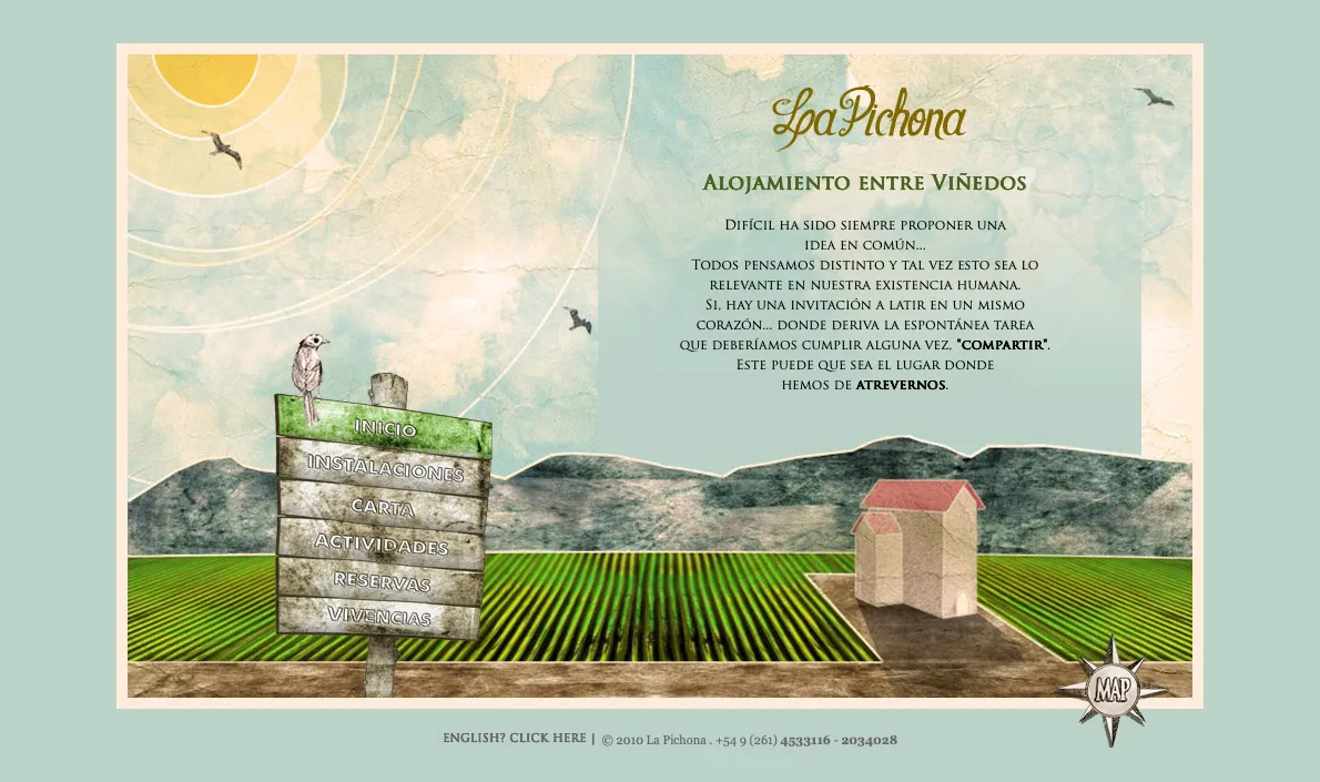 Web Finca La Pichona